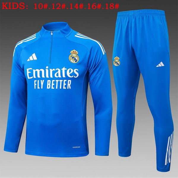 Ninos Sudadera De Training Real Madrid 2025-2026 Azul 6 Ninos Sudadera De Training Real Madrid 2025-2026 Azul 6